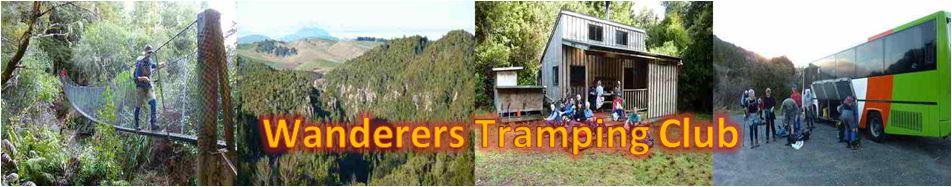 Trip information, past trips and contacts for Wanderers Tramping Club